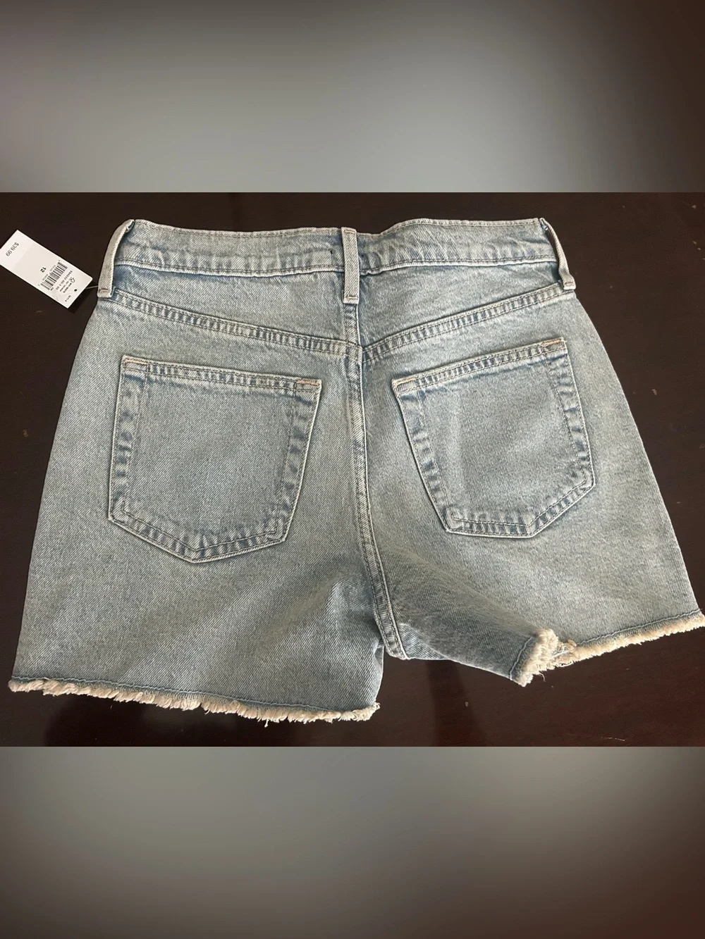 Set of 2 Gap Kids Dark Blue and Light Blue Denim Shorts NWT Sz 12